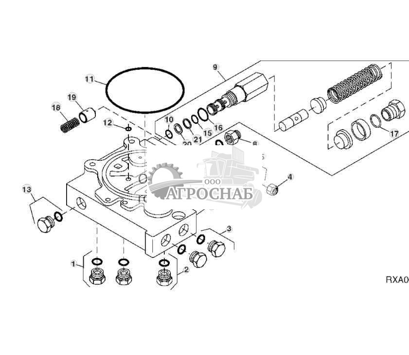 SELECTIVE CONTROL VALVE MANIFOLD WO HITCH 